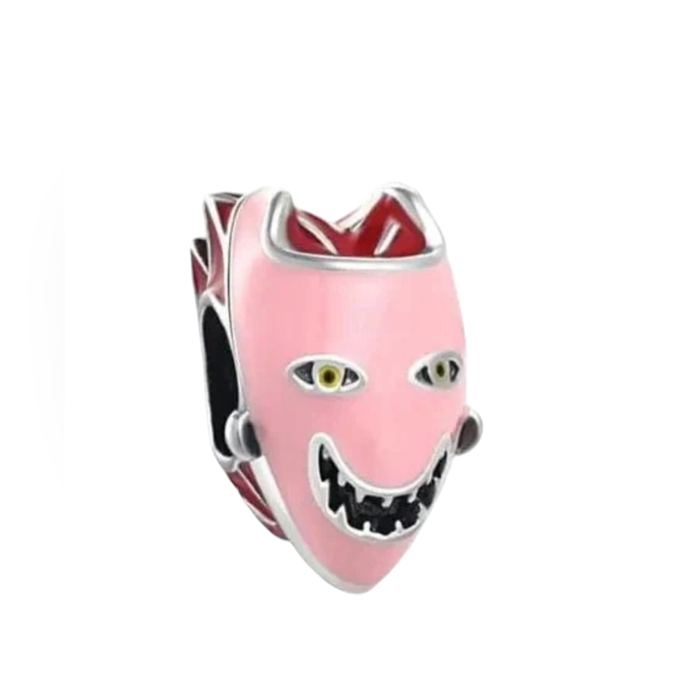 🎆LINX DISCOUNTINUED Silver Lock Nightmare Before Christmas Bracelet Charm